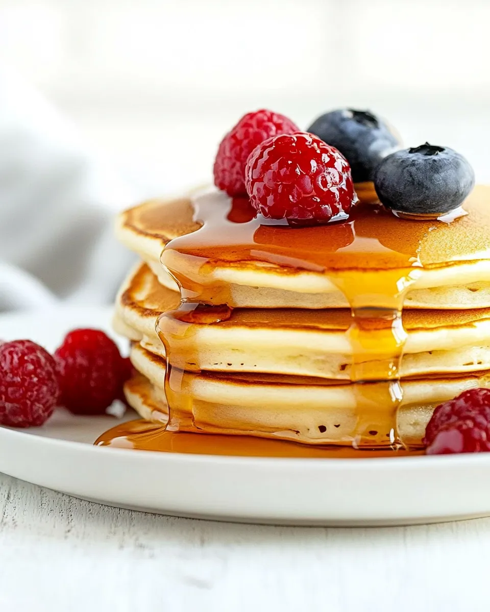 Easy Quick And Easy Pancakes (Only 3 Ingredients Needed) recipe photo