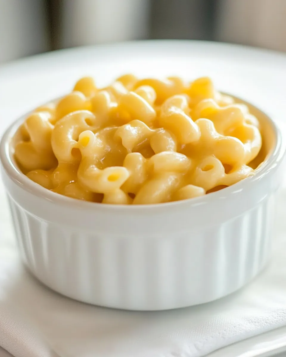 classic Quick Mac and Cheese for One image