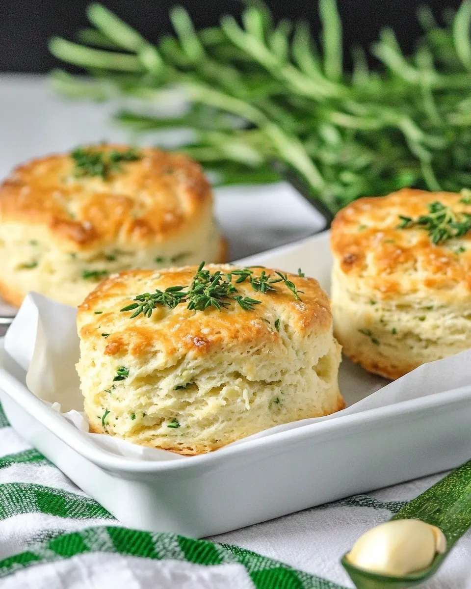 Classic Quick Parmesan and Herb Biscuits image