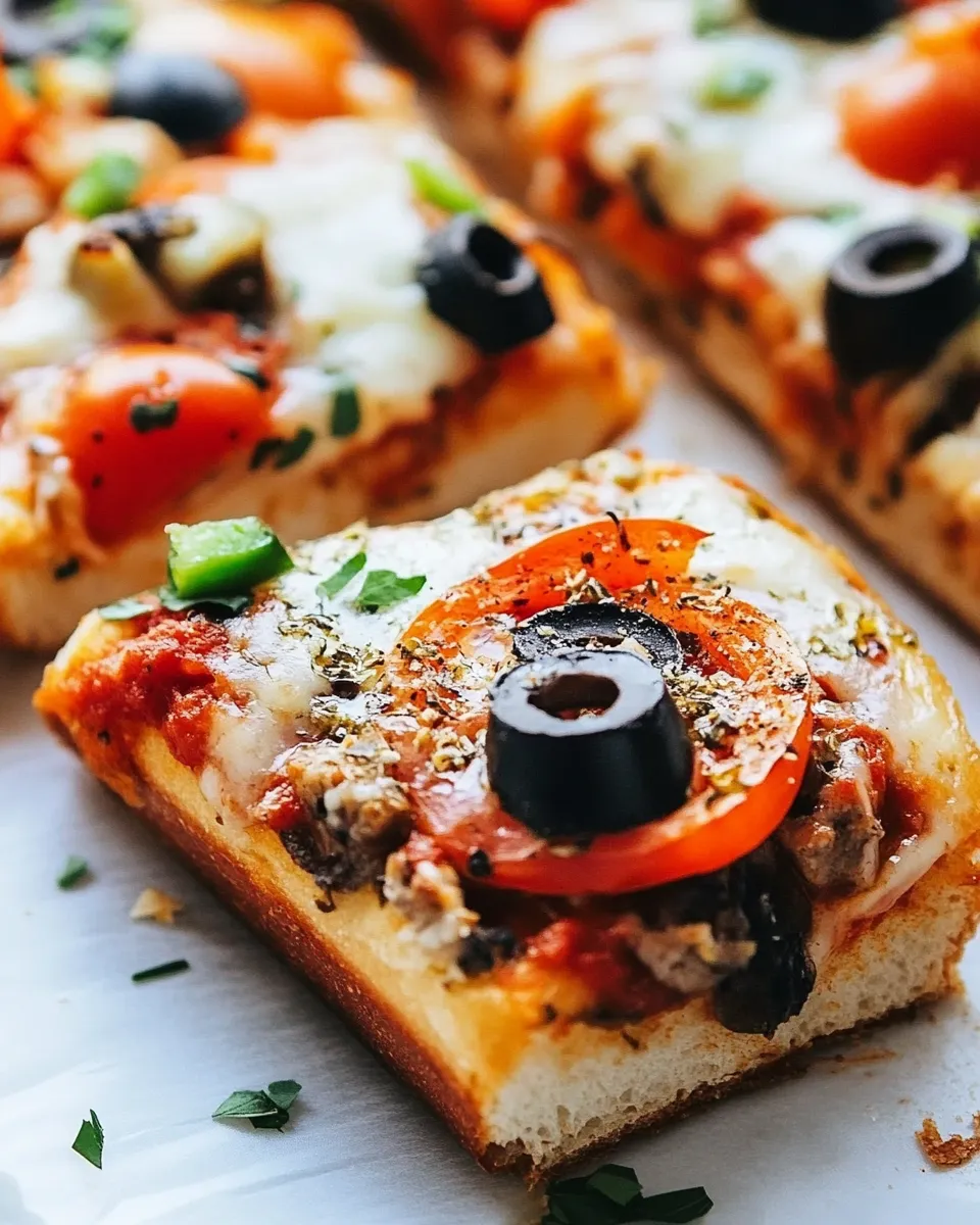 Delicious Quick and Easy French Bread Pizza dish photo