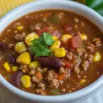 homemade Quick and Easy Taco Soup Recipe photo