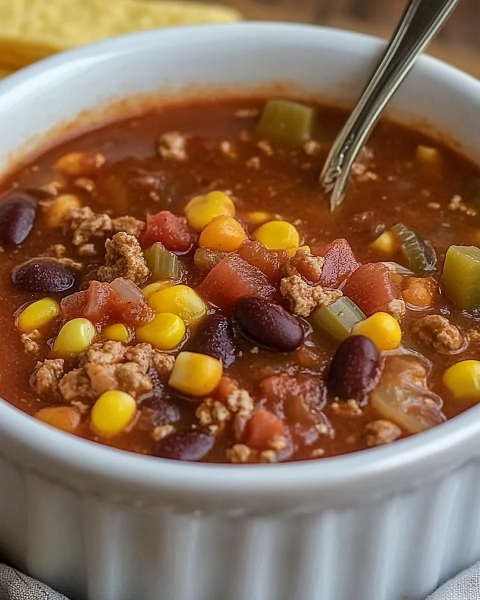 easy Quick and Easy Taco Soup Recipe picture