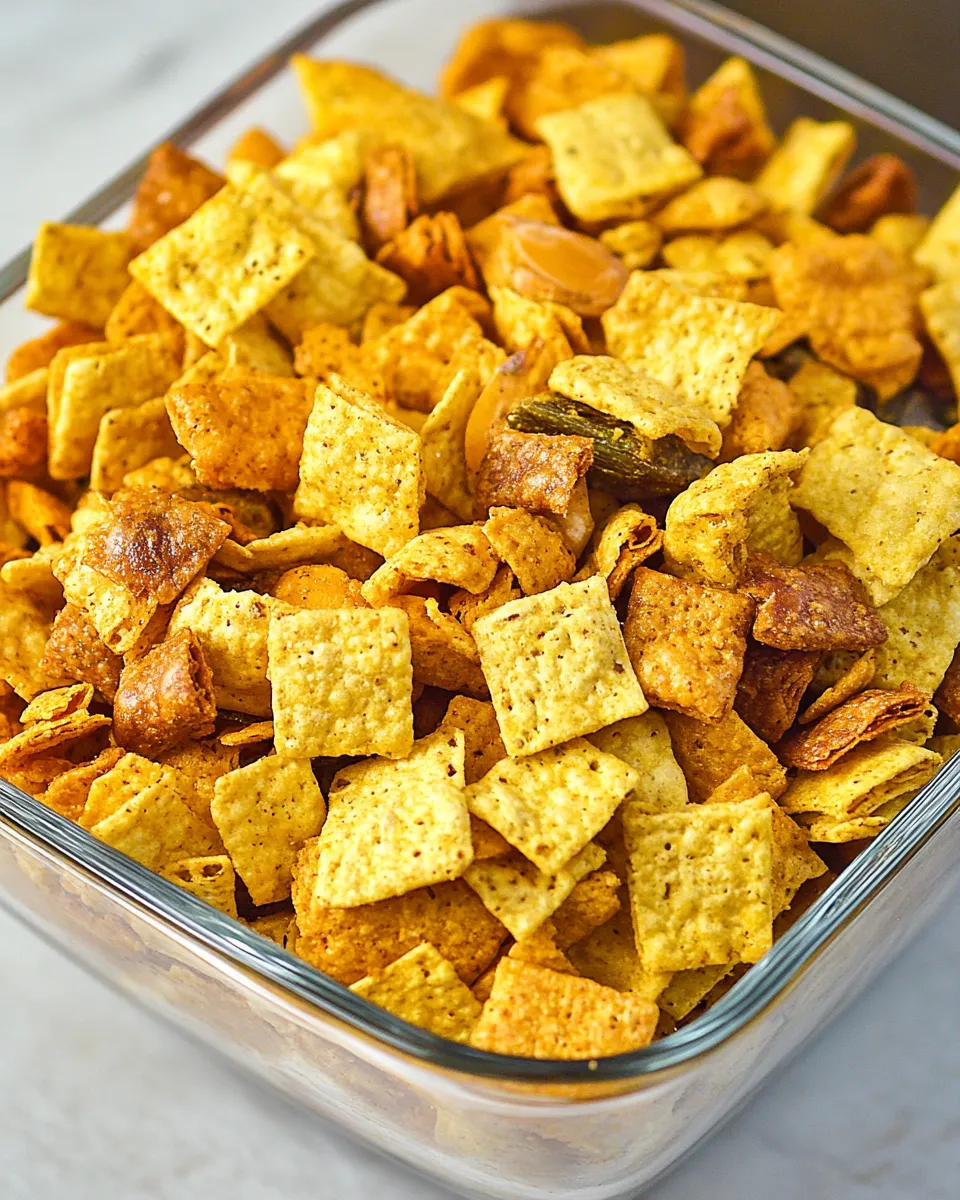 Homemade Ranch Snack Mix Recipe photo