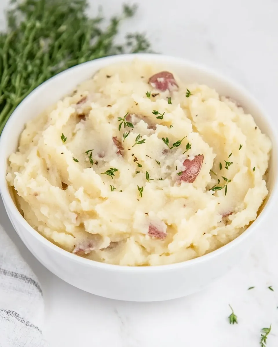 Easy Red Mashed Potatoes recipe photo