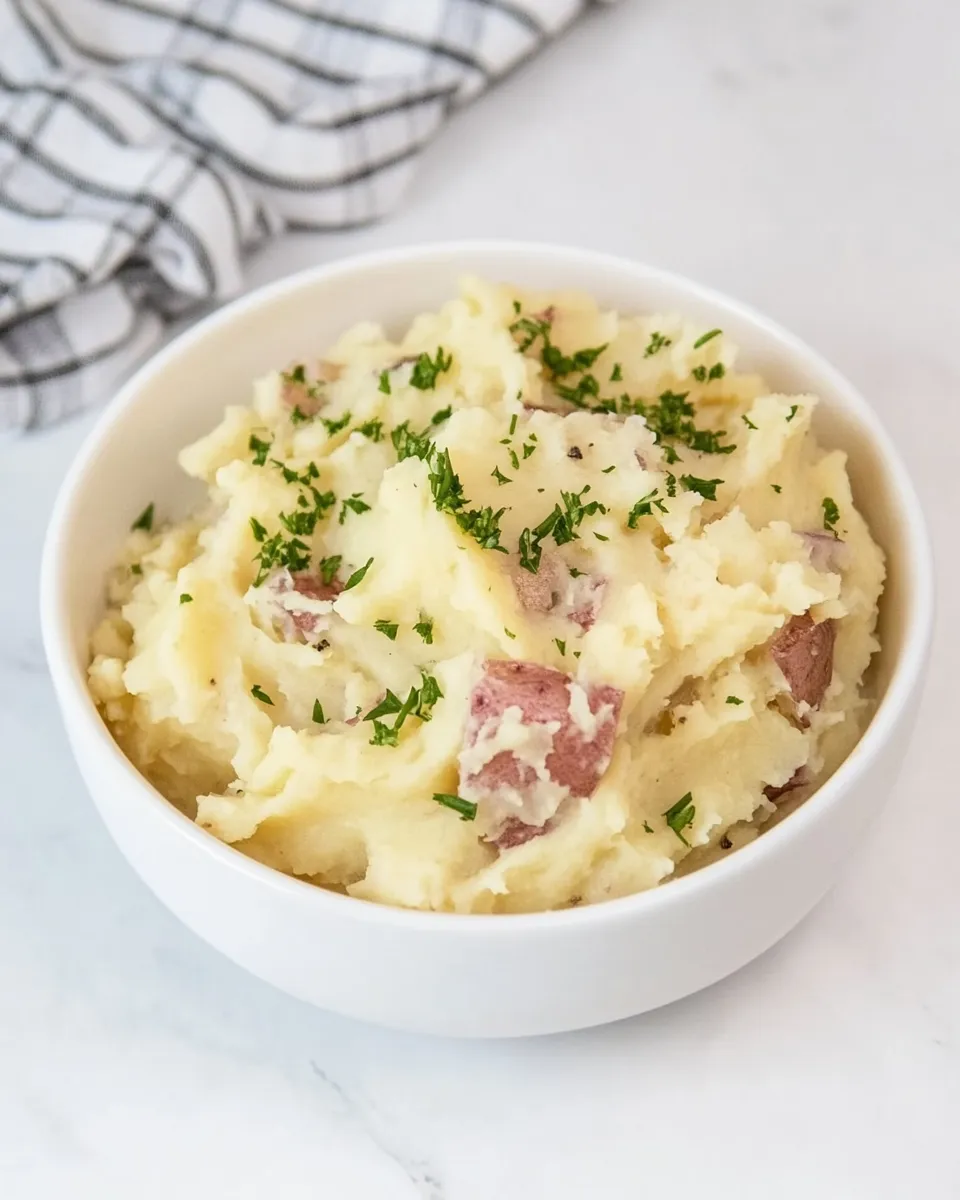 Delicious Red Mashed Potatoes dish photo