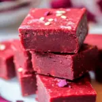 Homemade Red Velvet Fudge photo