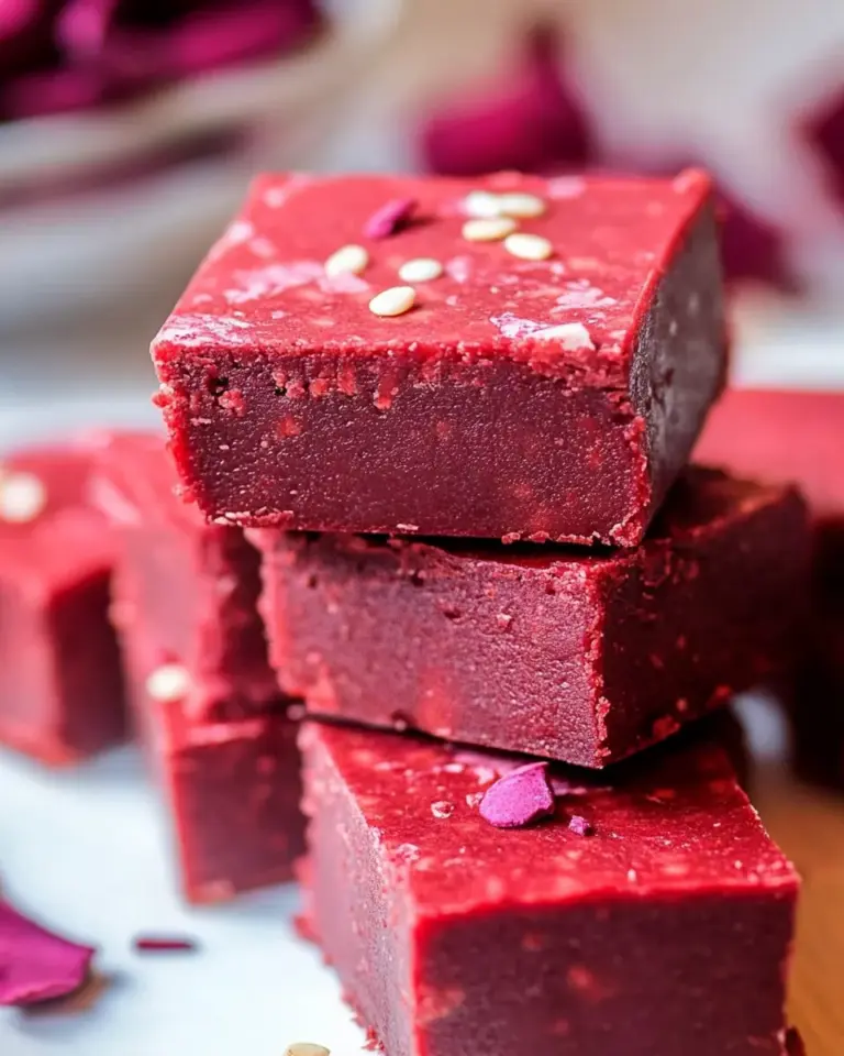 Homemade Red Velvet Fudge photo