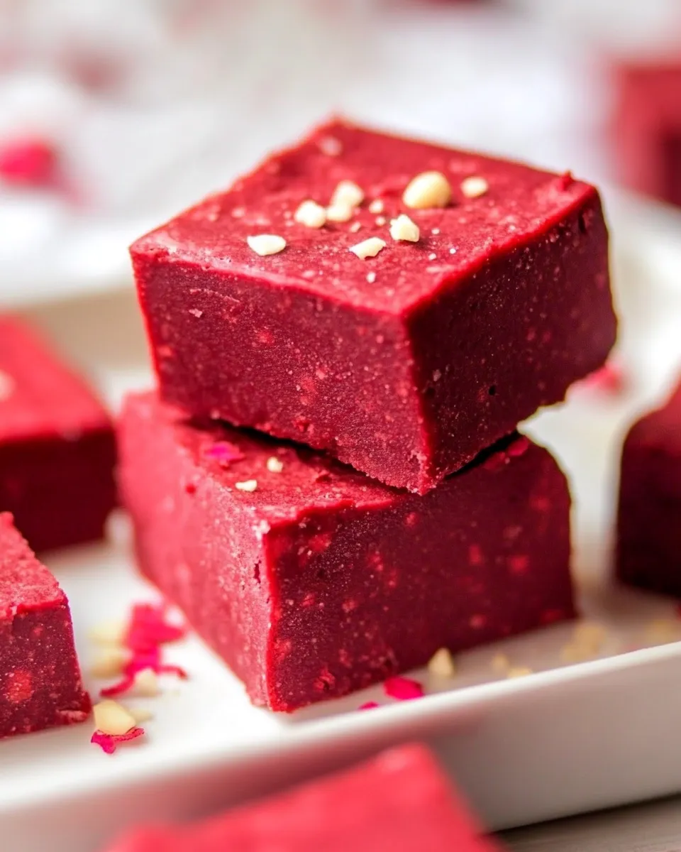 Delicious Red Velvet Fudge shot