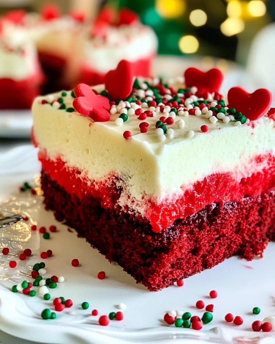 Homemade Red Velvet Italian Love Cake photo