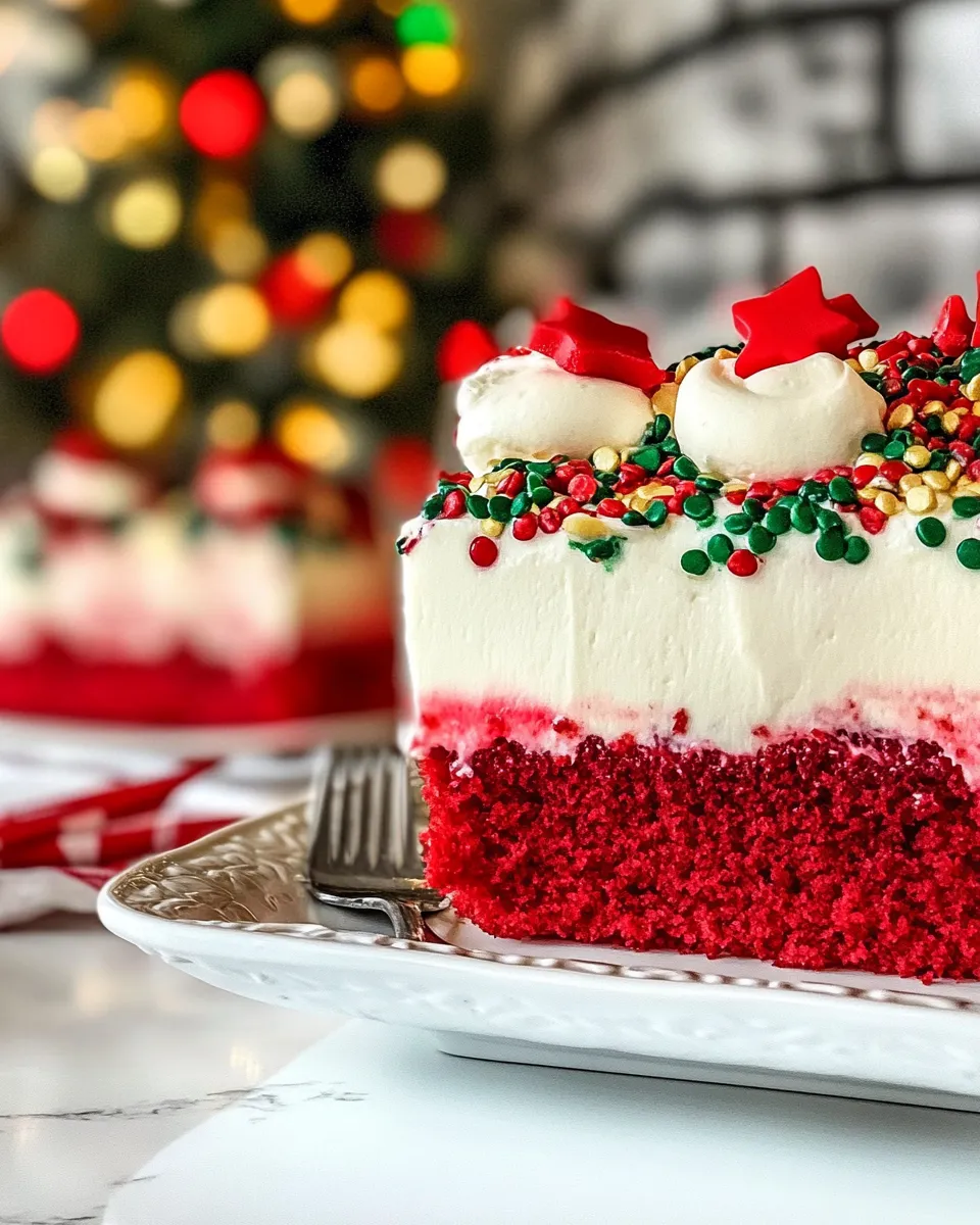 Delicious Red Velvet Italian Love Cake dish photo