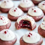 Homemade Red Velvet Kiss Cookies photo