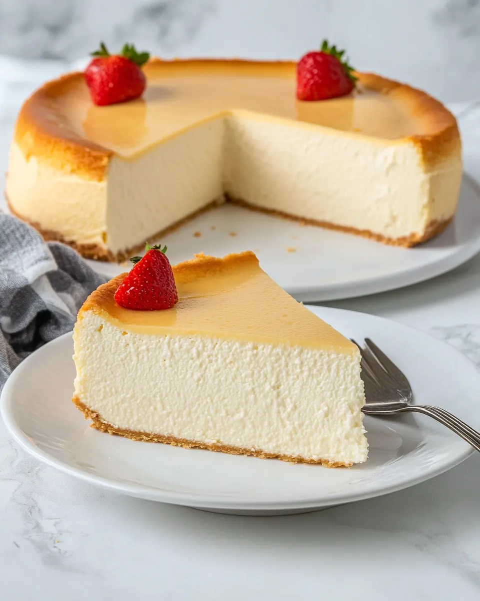 Easy Ricotta Cheesecake picture