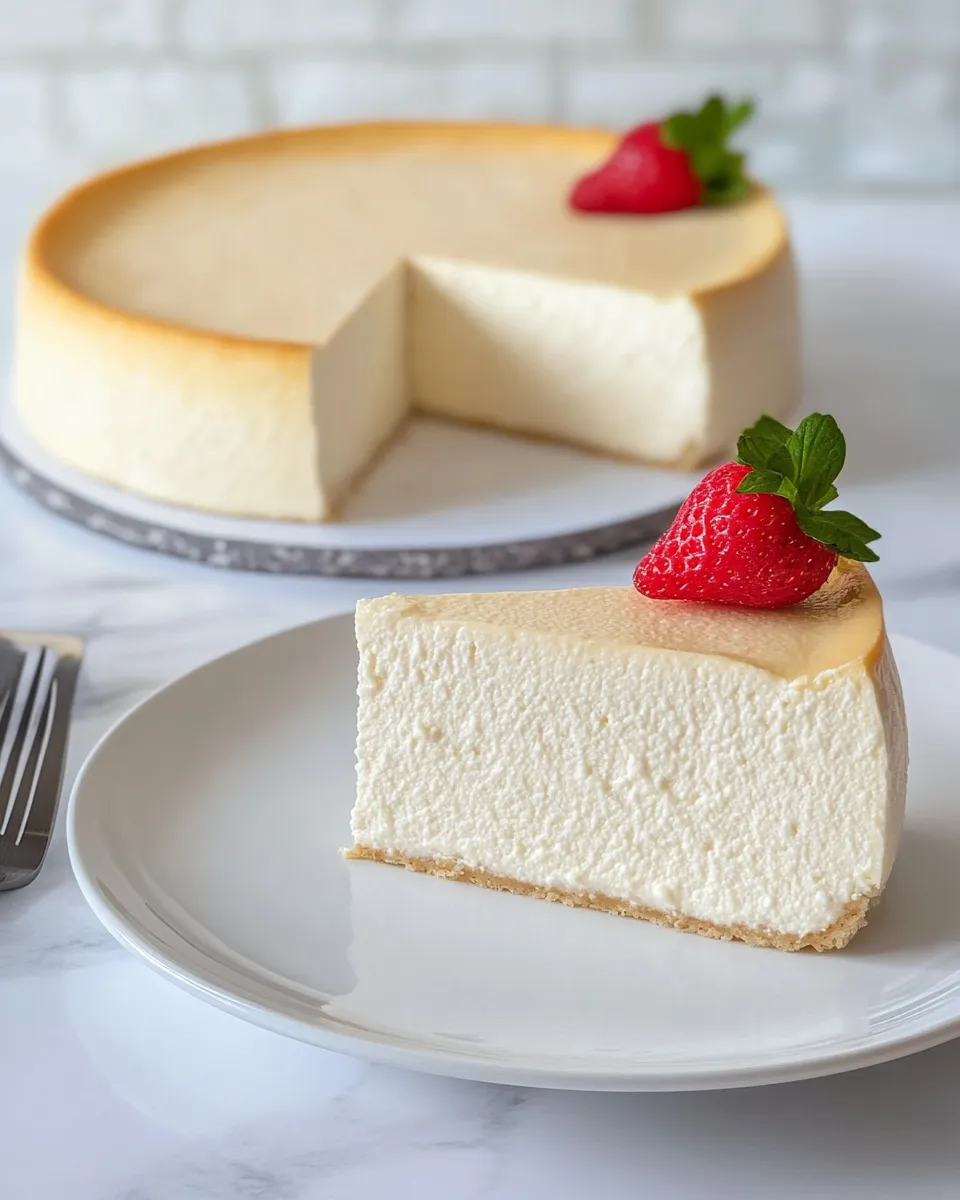 Delicious Ricotta Cheesecake shot