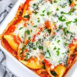 Homemade Ricotta and Spinach Stuffed Shells photo