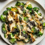 Homemade Roasted Broccoli Caesar Salad photo