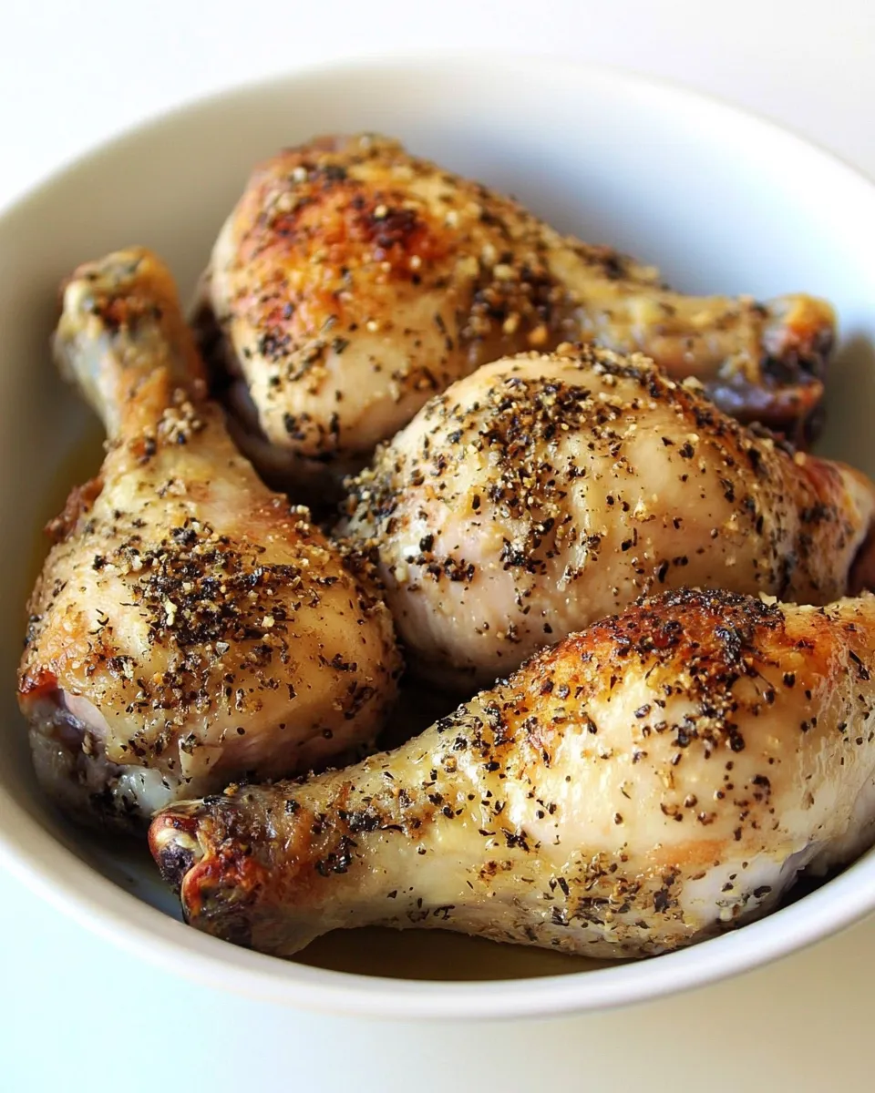 Homemade Roasted Chicken Legs photo