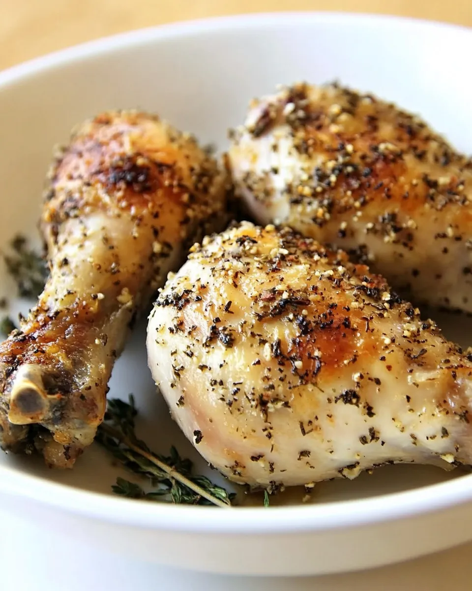 Easy Roasted Chicken Legs picture