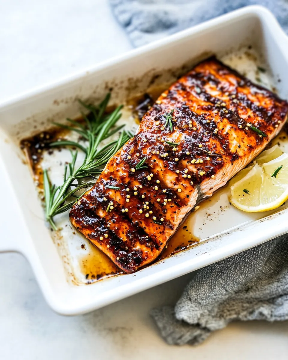 Easy Salmon Marinade recipe image