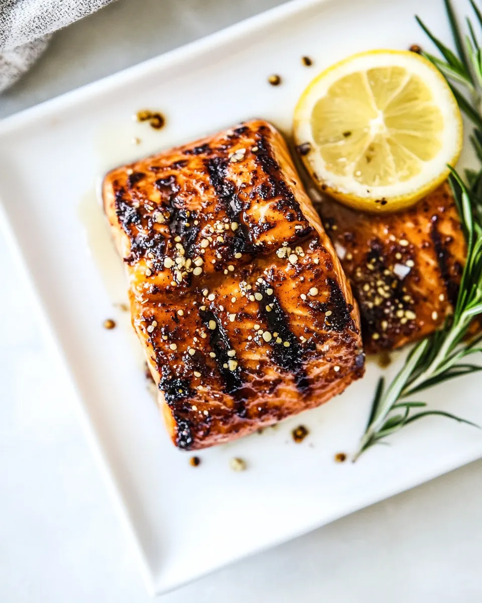 Delicious Salmon Marinade dish photo