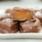 Homemade Salted Chocolate Covered Caramels photo