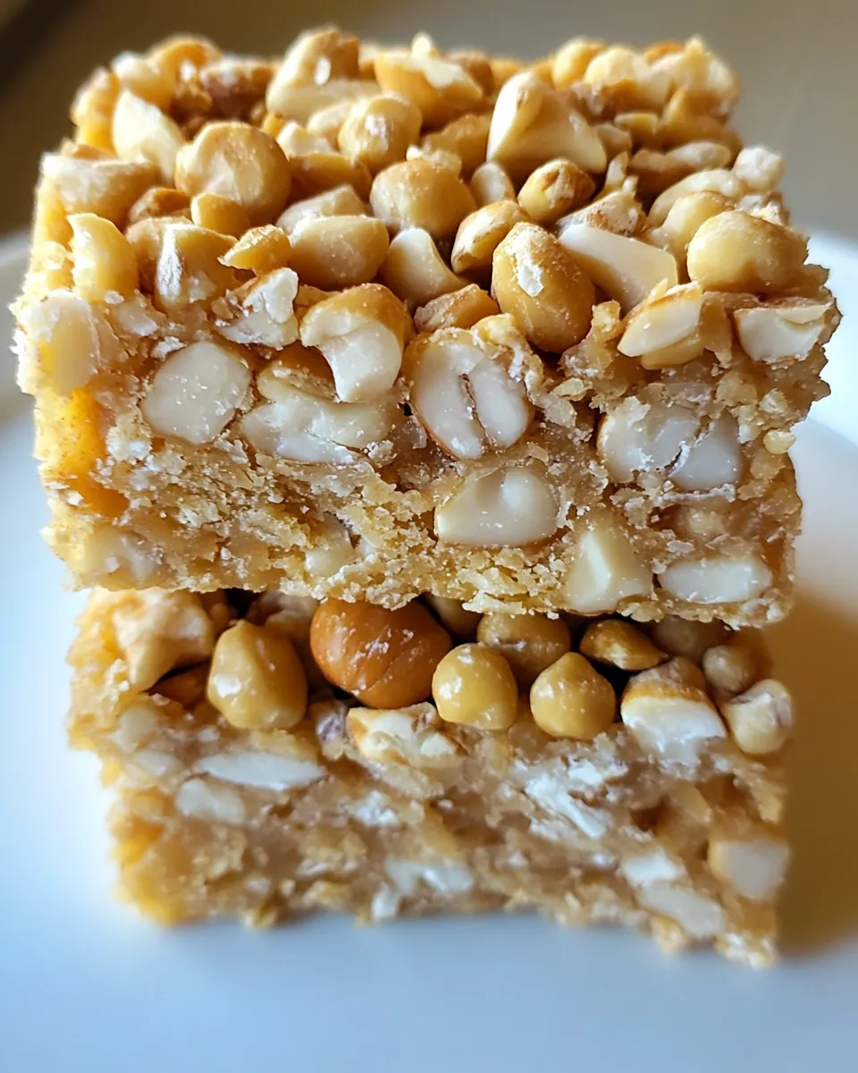 Delicious Salted Nut Roll Bars shot