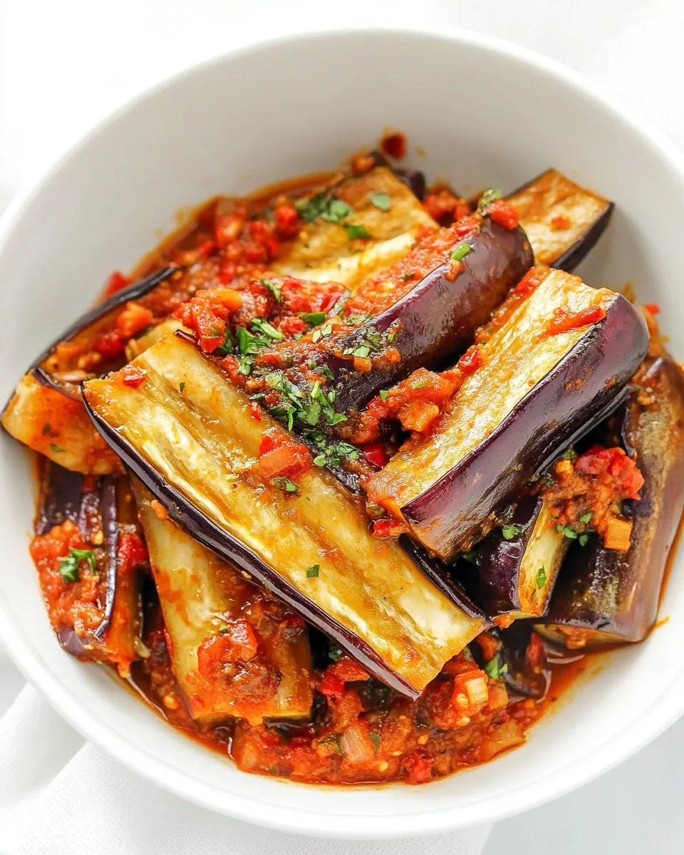 Easy Sambal Eggplant recipe photo