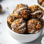 Homemade Samoa Cookie Protein Balls photo