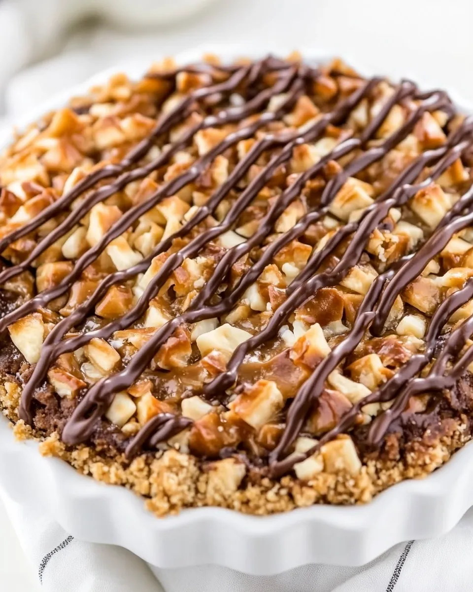 Easy Samoas Cookie Pie picture