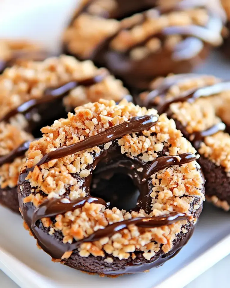 homemade Samoas Cookies or Caramel deLites Recipe photo