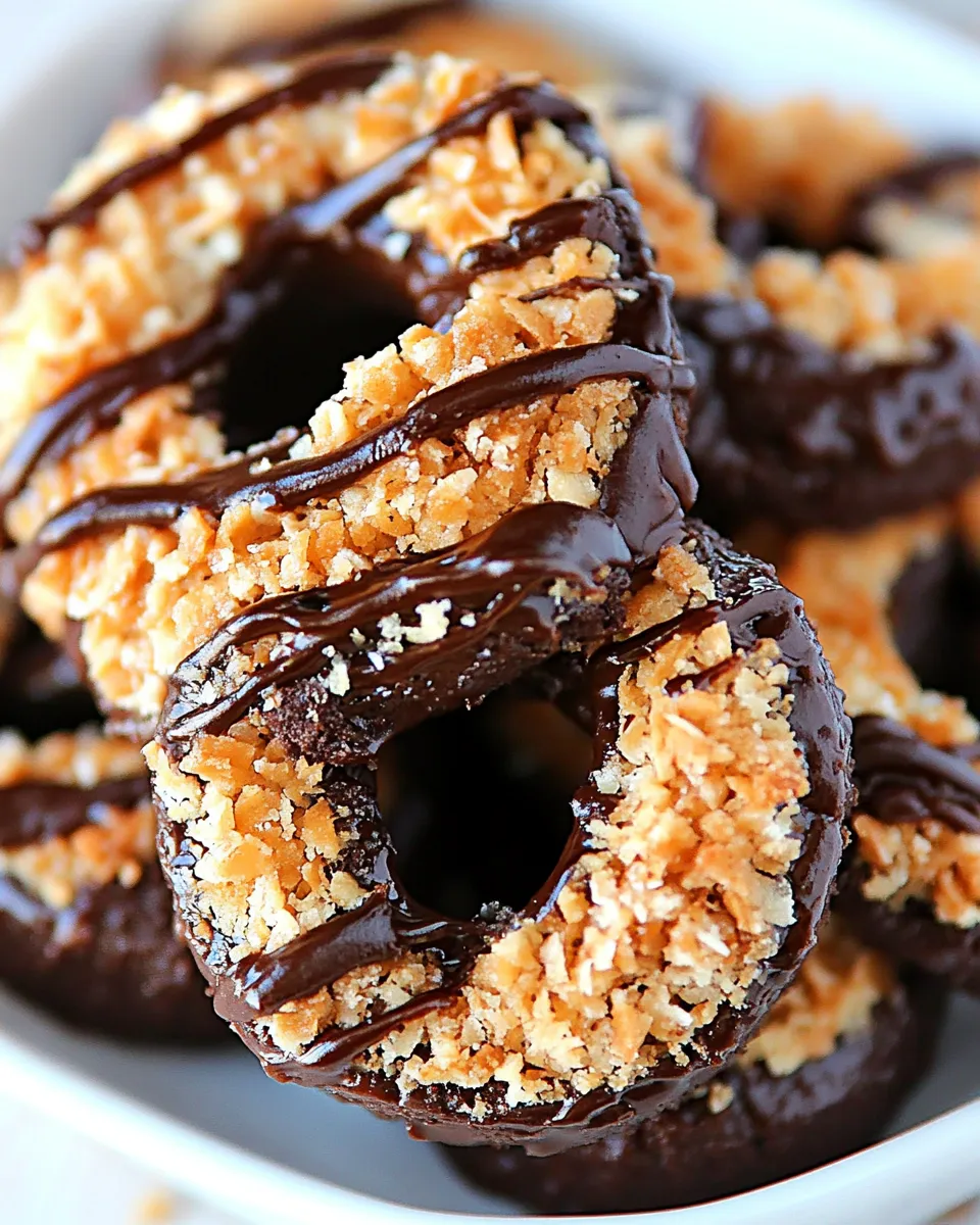 classic Samoas Cookies or Caramel deLites Recipe image