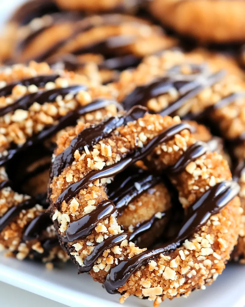easy Samoas Cookies or Caramel deLites Recipe picture