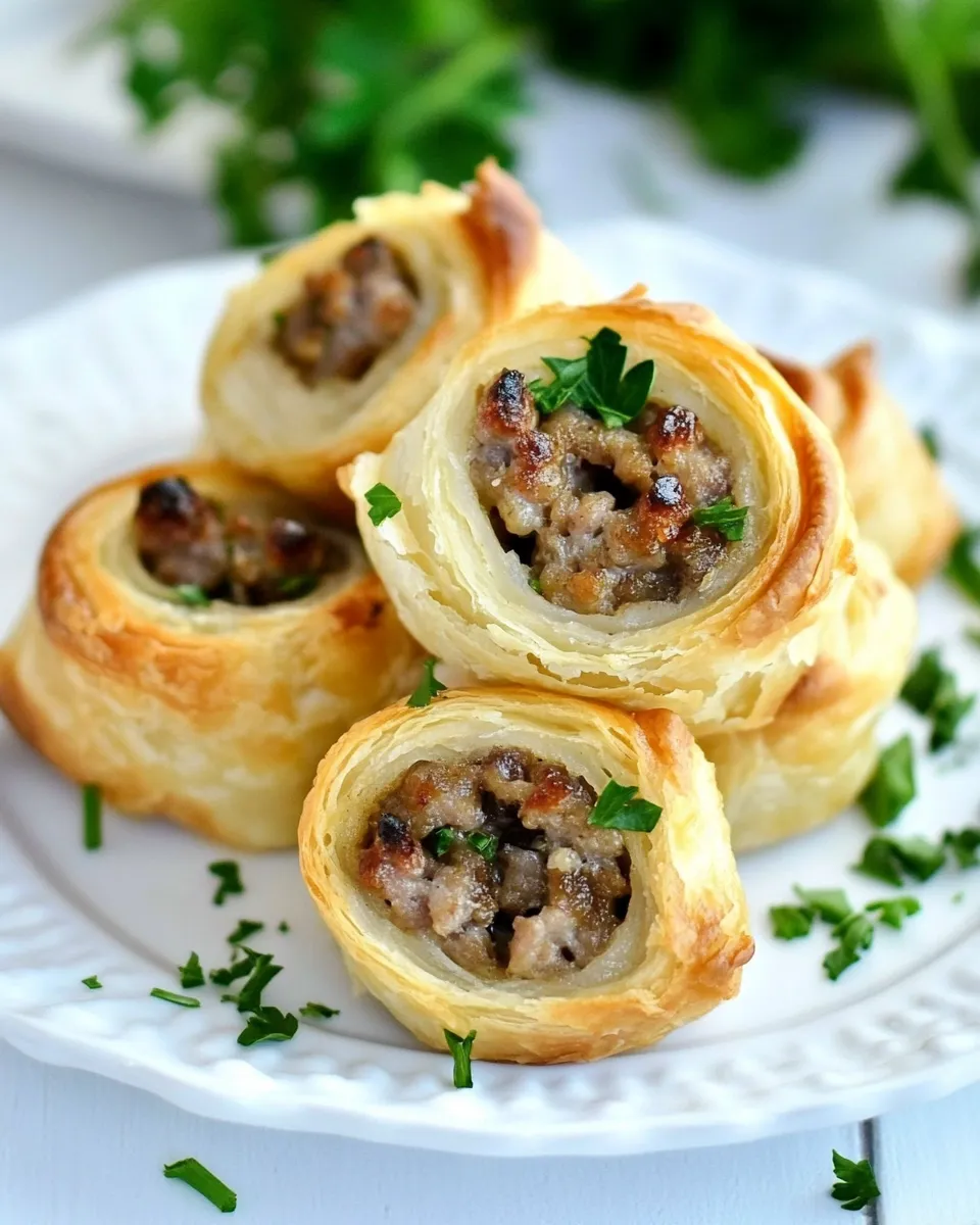 Classic Sausage Pinwheels image