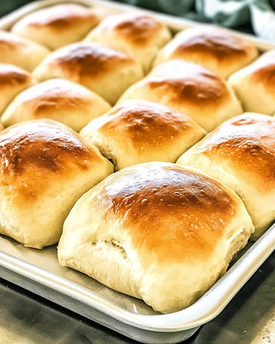 Homemade School Cafeteria Yeast Rolls photo