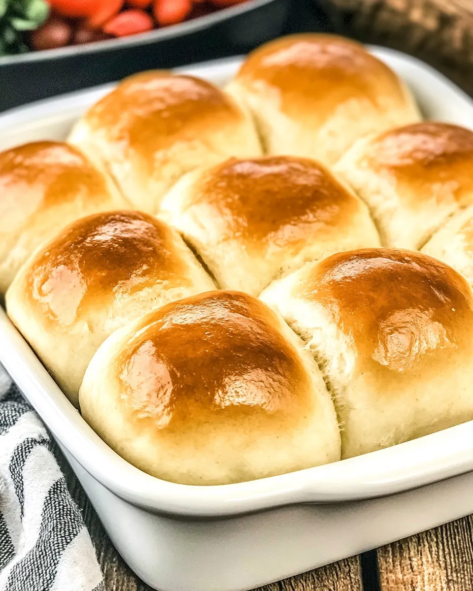 Classic School Cafeteria Yeast Rolls image