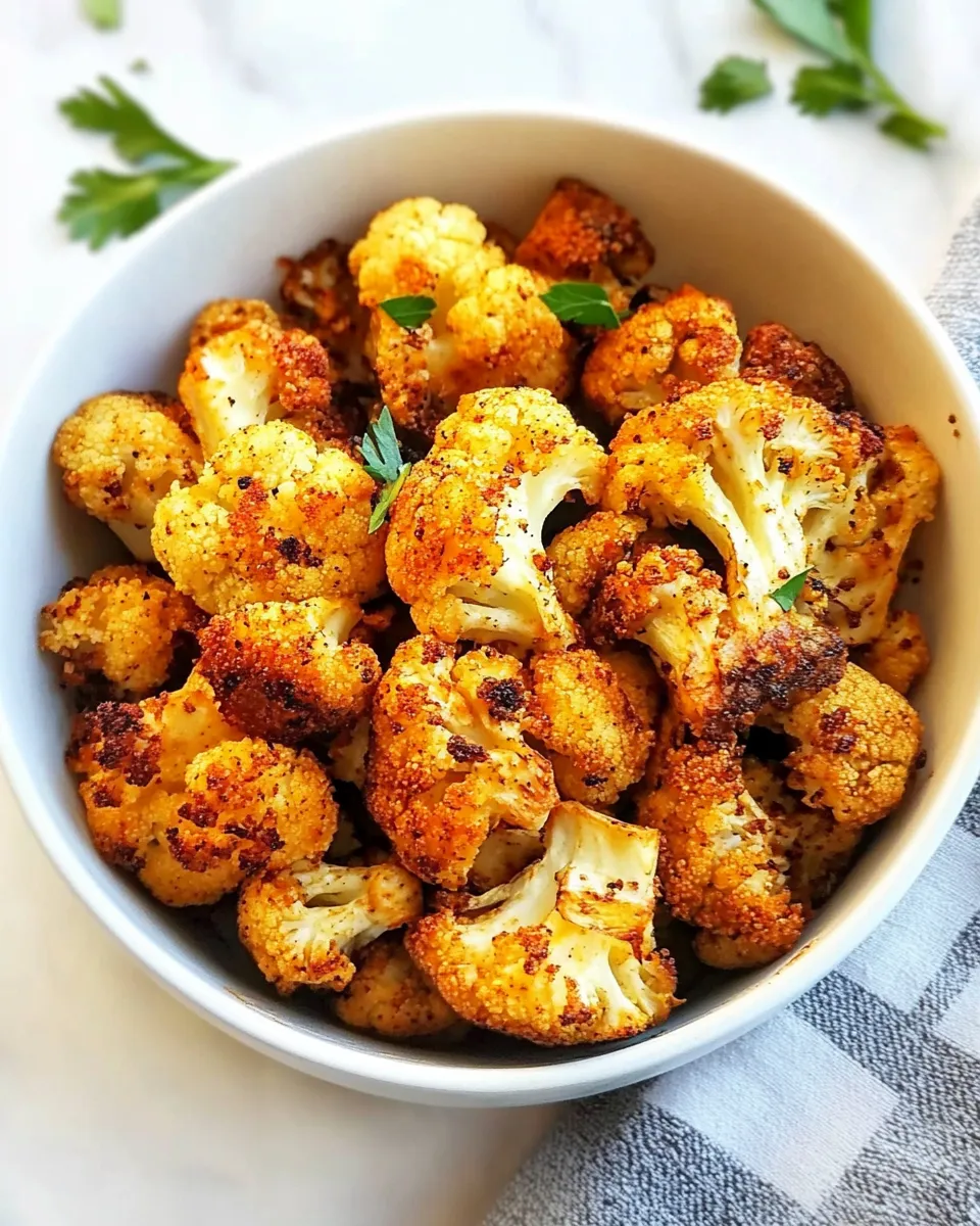 Delicious Shawarma Roasted Cauliflower Recipe shot
