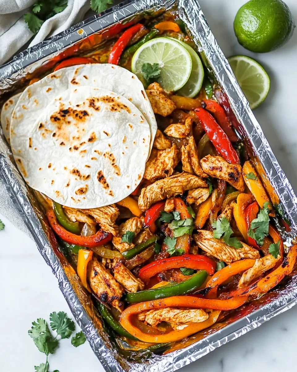 homemade Sheet Pan Chicken Fajitas (30 Minute) photo