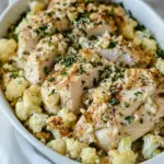 homemade Sheet Pan Greek Chicken and Cauliflower photo