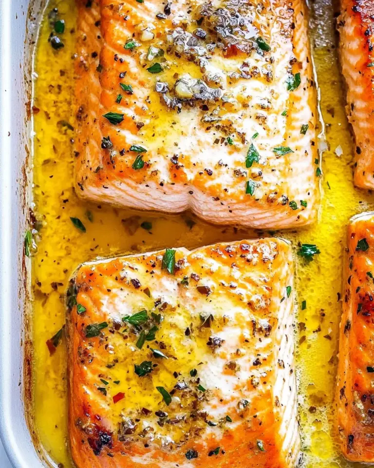 Homemade Sheet Pan Lemon Garlic Butter Salmon photo