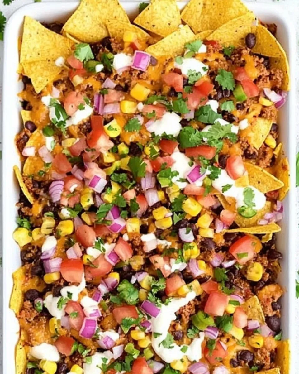Homemade Sheet Pan Nachos Recipe photo