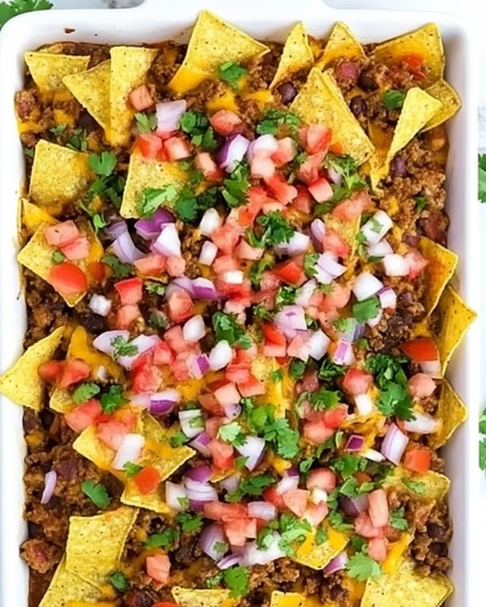 Easy Sheet Pan Nachos Recipe recipe photo