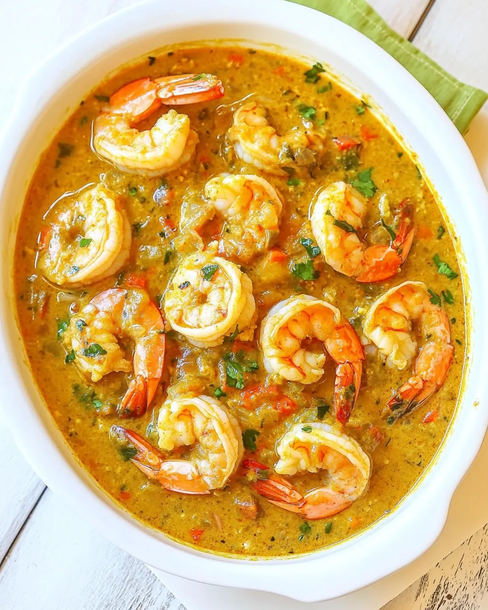 Delicious Shrimp Curry dish photo
