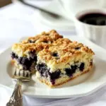 Homemade Simple Lemon-Blueberry Coffee Cake photo
