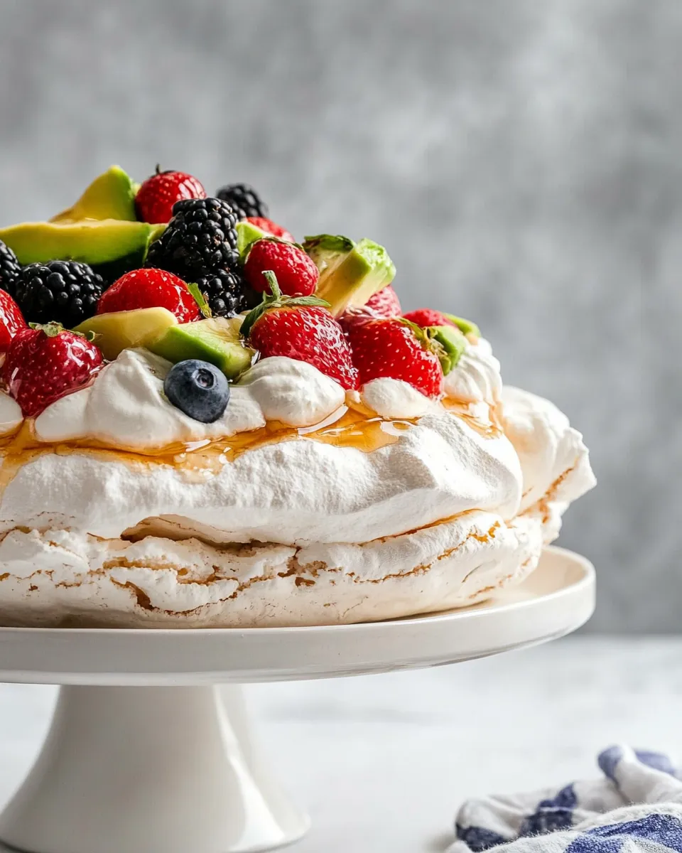 Easy Simple and Easy Pavlova picture
