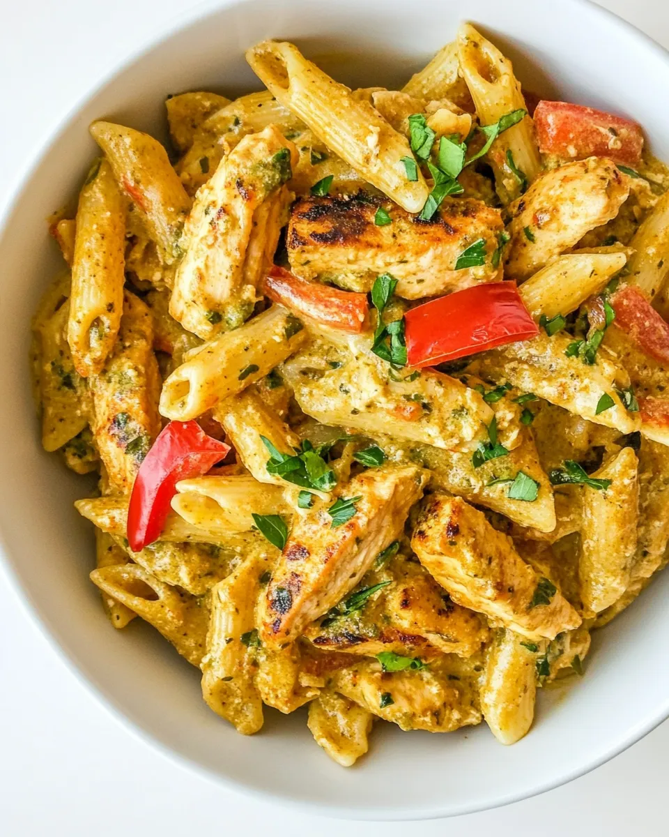 Homemade Skinny Cajun Chicken Pasta photo