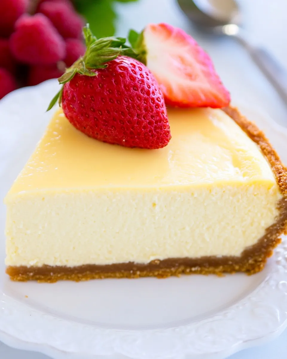 Classic Slow Cooker Cheesecake image
