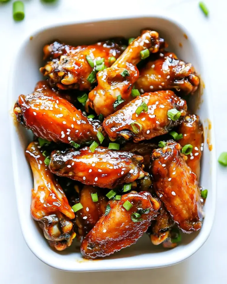Homemade Slow Cooker Honey Garlic Sriracha Wings photo