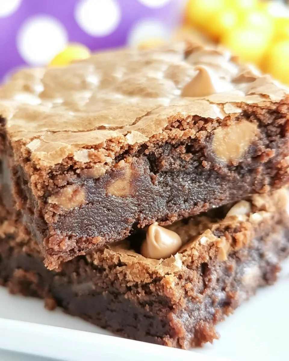 Classic Slow Cooker Peanut Butter Brownies image