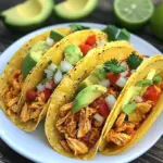 Homemade Slow Cooker Protein Chicken Tacos photo