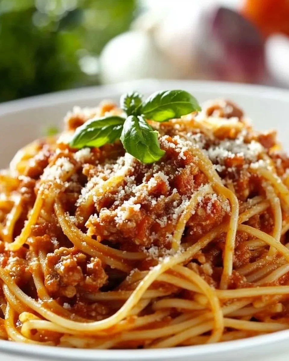 Delicious Slow Cooker Skinny Spaghetti dish photo