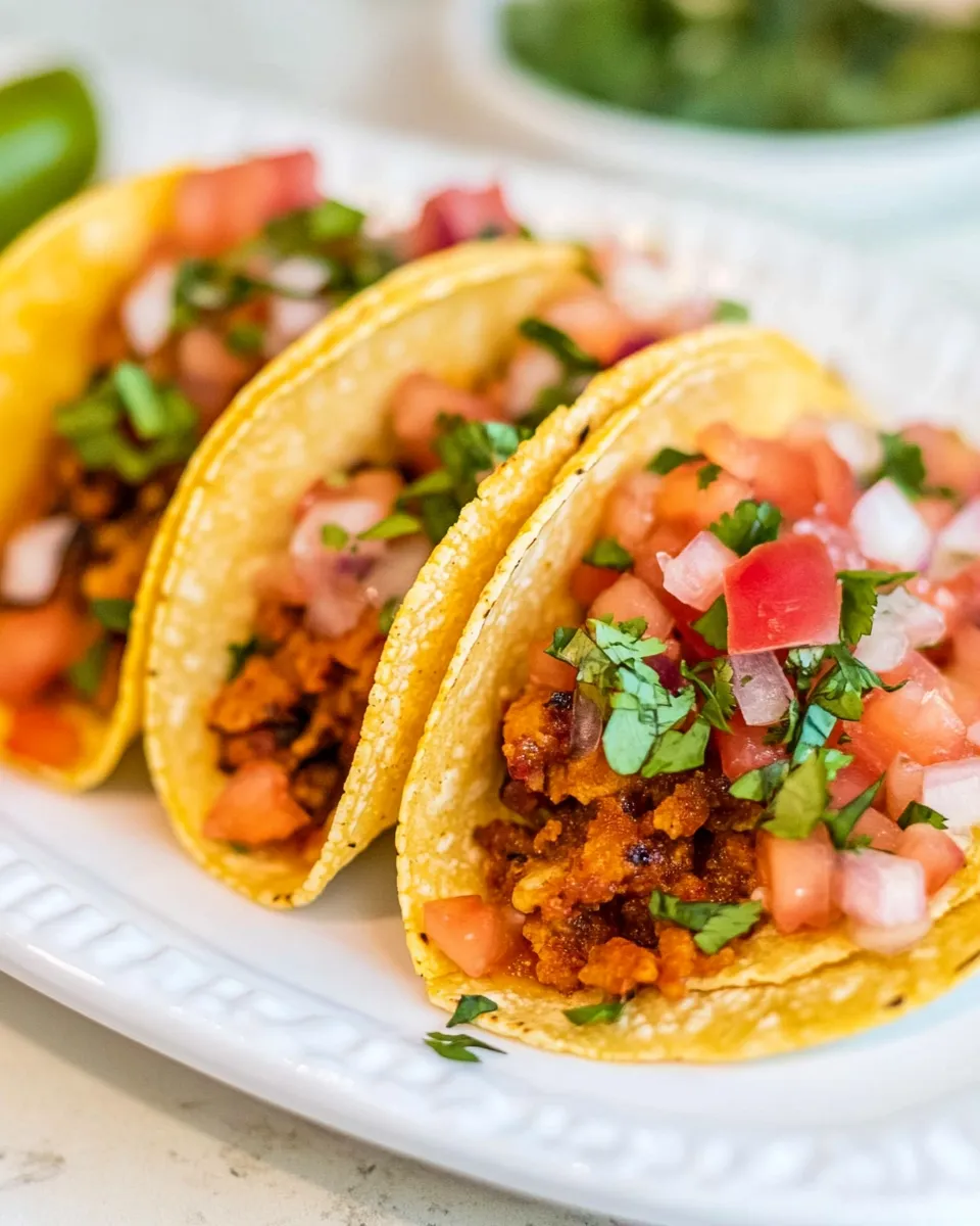 Delicious Smash Tacos dish photo